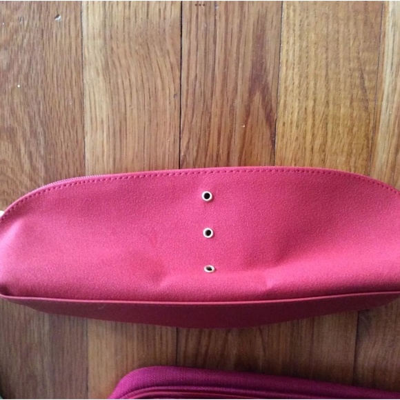 NWOT LOT OF 5 SMALL HANDBAG MAKEUP BAG TRAVEL BAG ESTEE LAUDER MARY KAY CLINIQUE - Picture 5 of 6